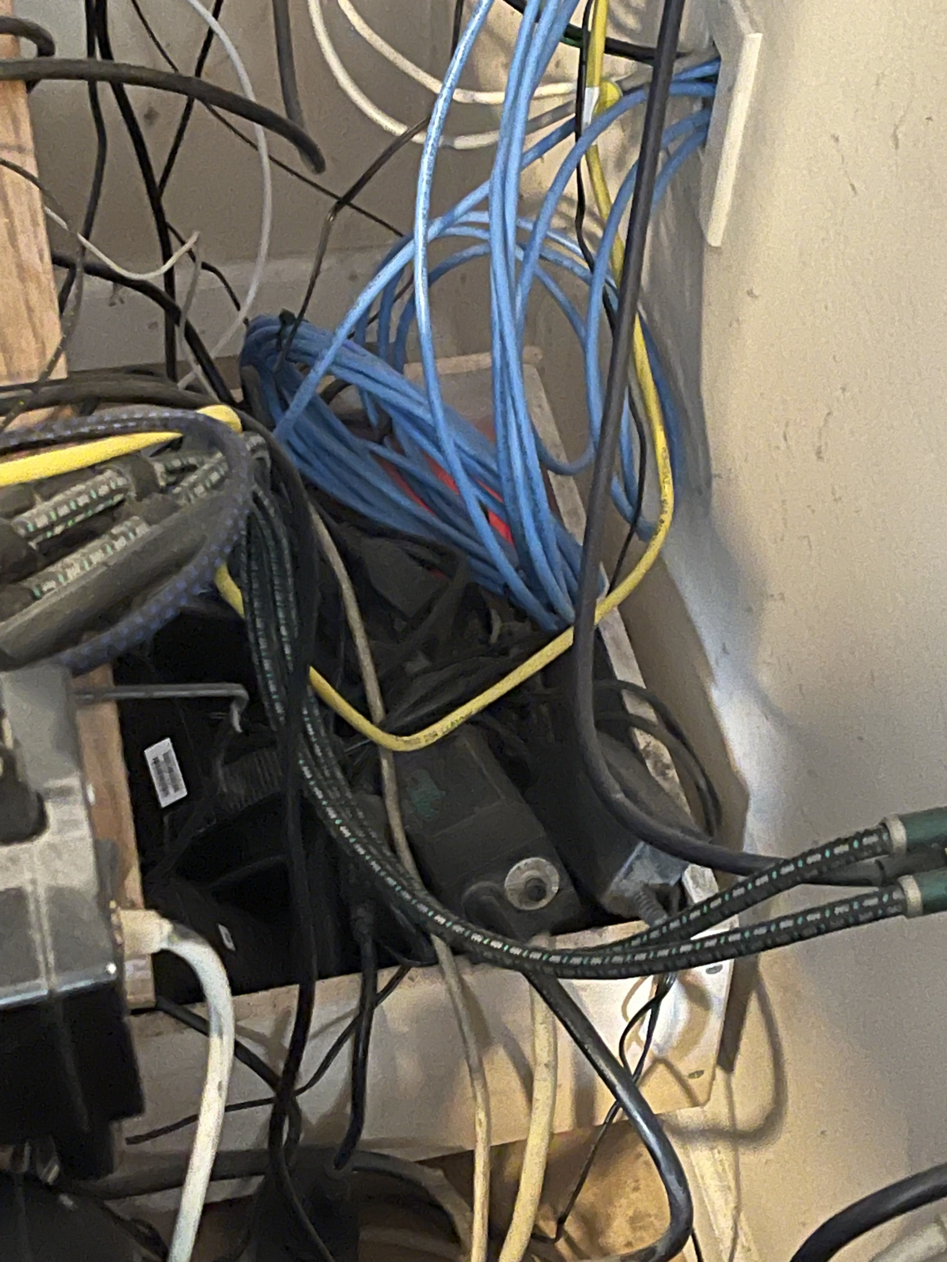 Desk Cable Management, Desk Power Strip, Hides Computer Wires and Cables