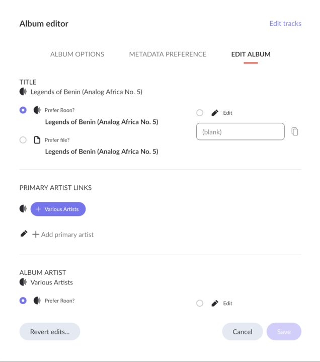Setting Album Issue with Setting Album Cover Image (ref#RV69GC) - Support - Roon Labs ...