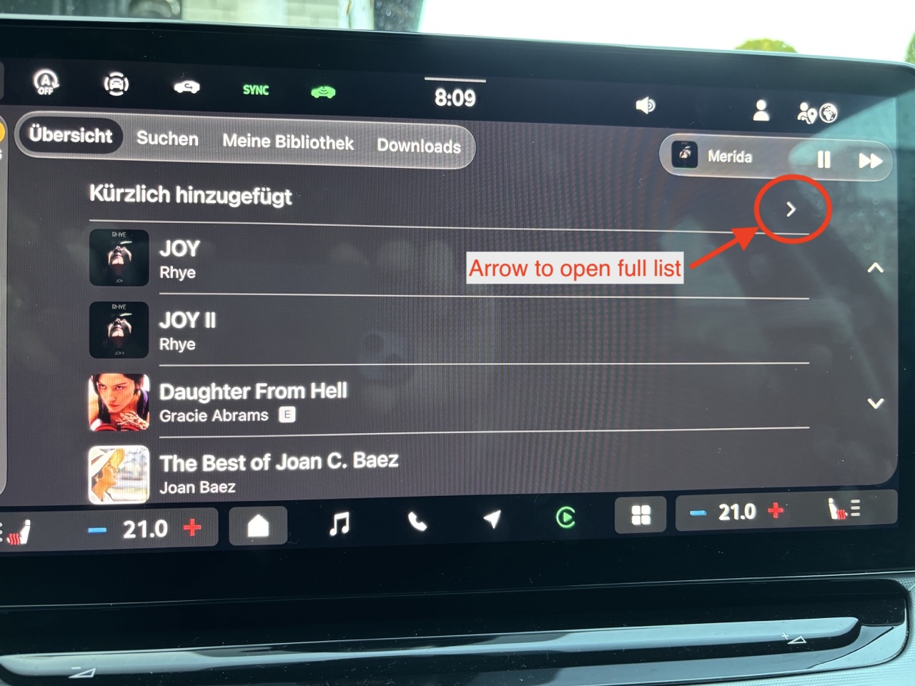 Roon ARC 1.84 CarPlay UX/UI Changes with Artist and Album Menus (ref# ...