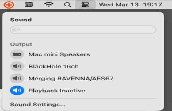 1-Playback-Inactive is output on Mac