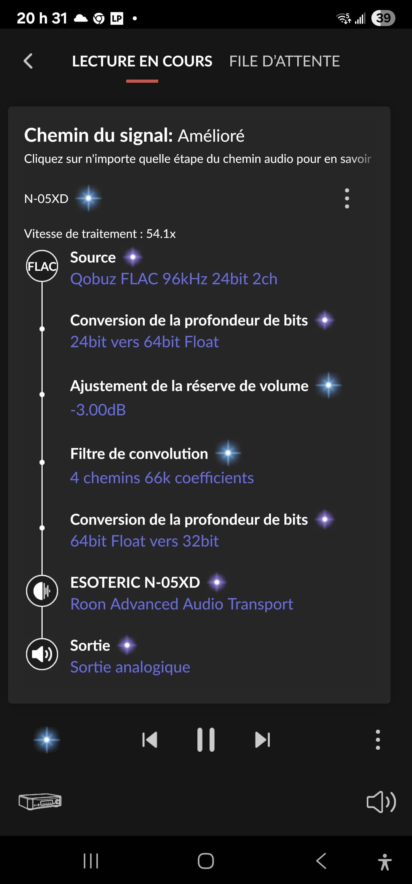 Qobuz 192kHz Playback Failing on Roon Core (macOS) with Esoteric N-05XD ...