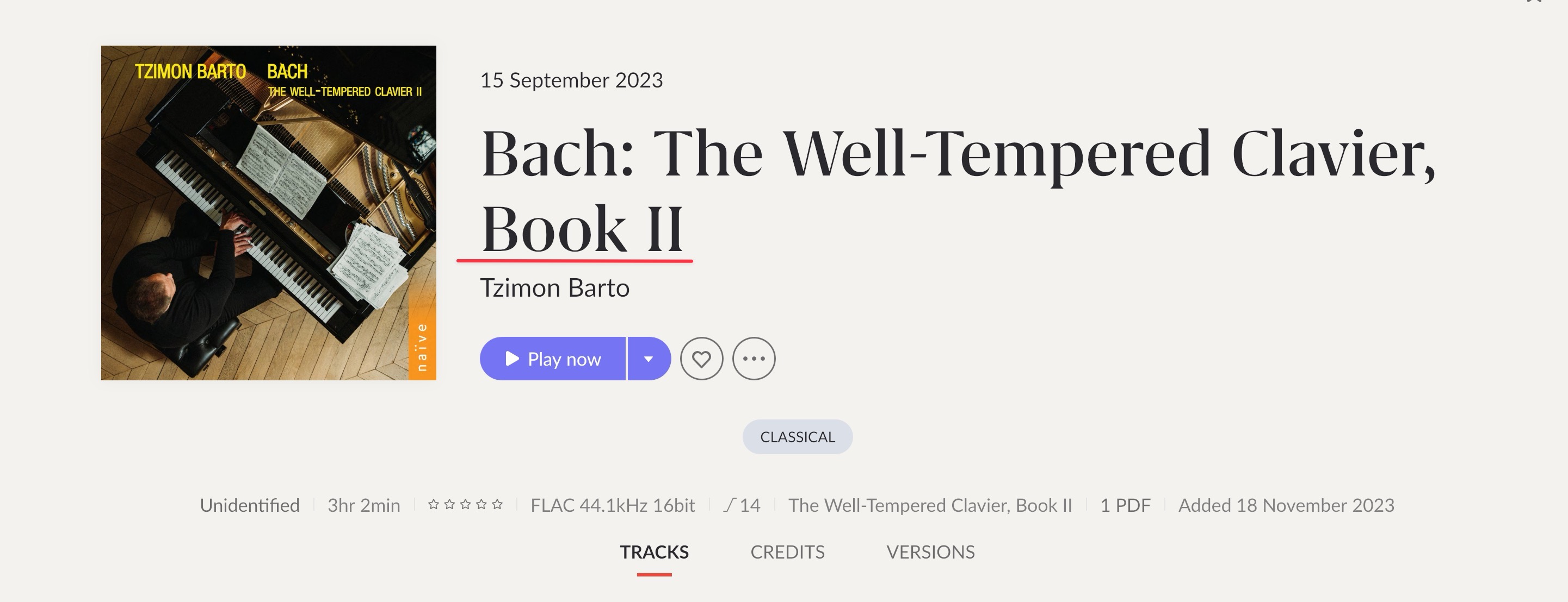 Tzimon Barto - Bach_ WohltemperiertTzimon Barto - Bach_ Wohltemperiert  