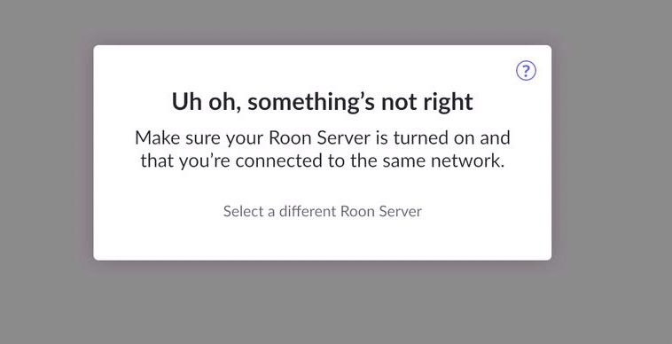 Roon fails to complete library scan and keeps attempting to log in to ...