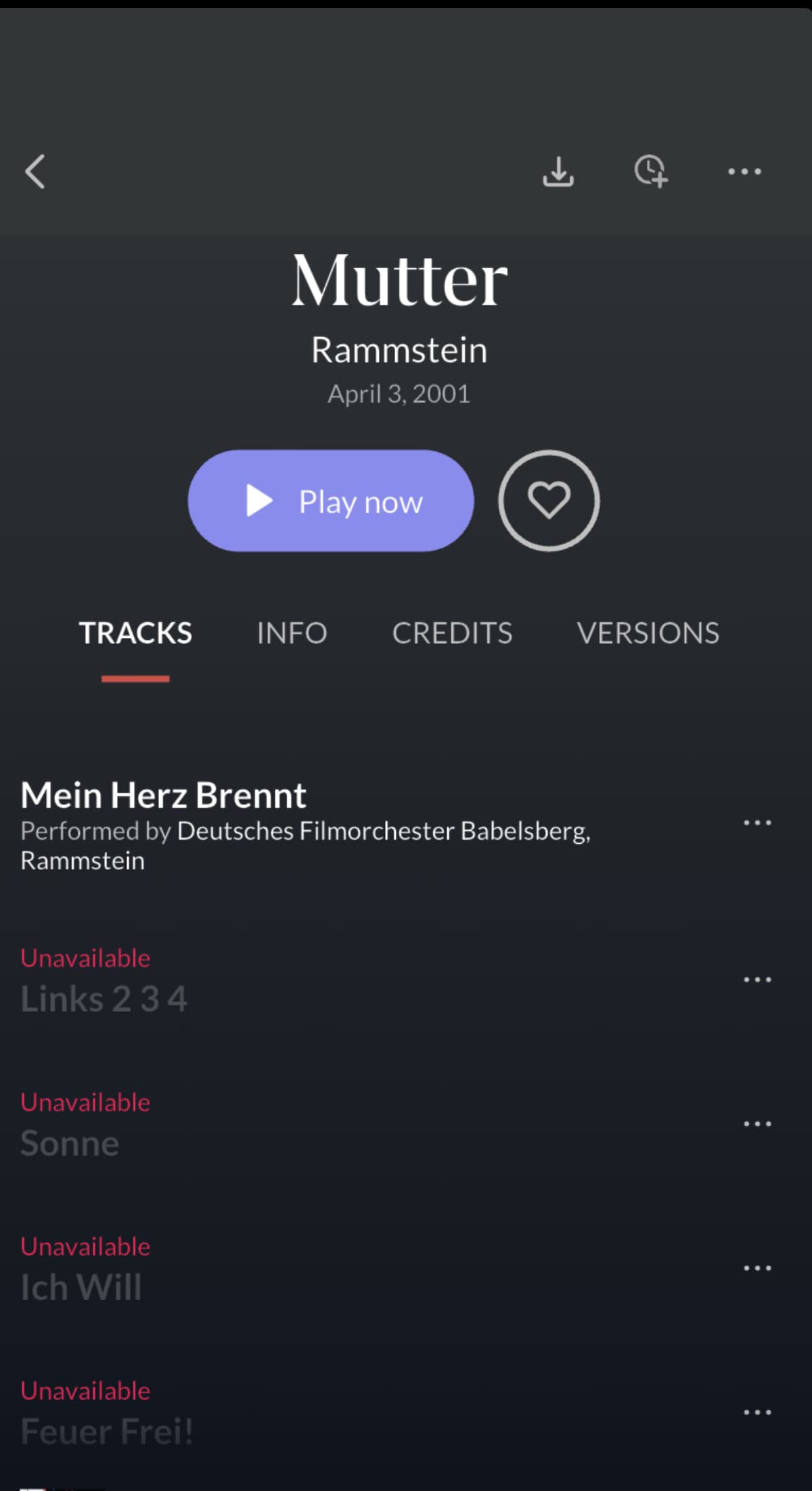 Some tracks marked as 'Unavailable' in Roon ARC on iPad (ref#X234PX ...