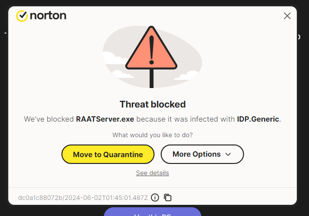 ROON blocked