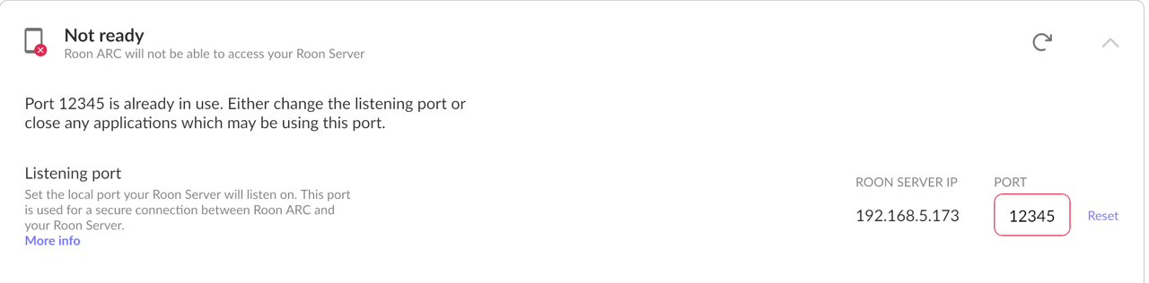 Invalid Roon Number Roon ARC unable to access Roon Core (ref#OYAOEE) - Support - Roon Labs ...