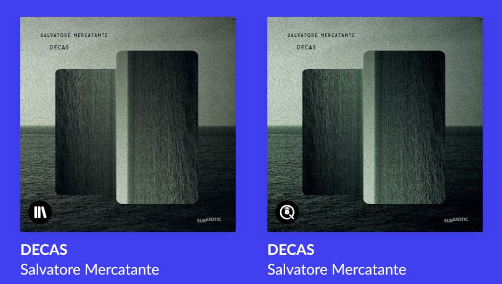 UnIdentified Album - Salvatore Mercatante's DECAS - Support - Roon