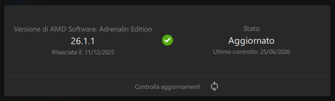 aggiornamento scheda video