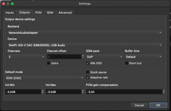 OUTPUT DOP