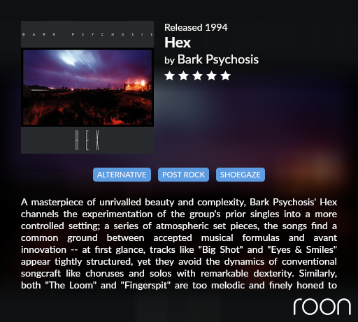 Bark Psychosis