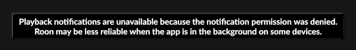 notification