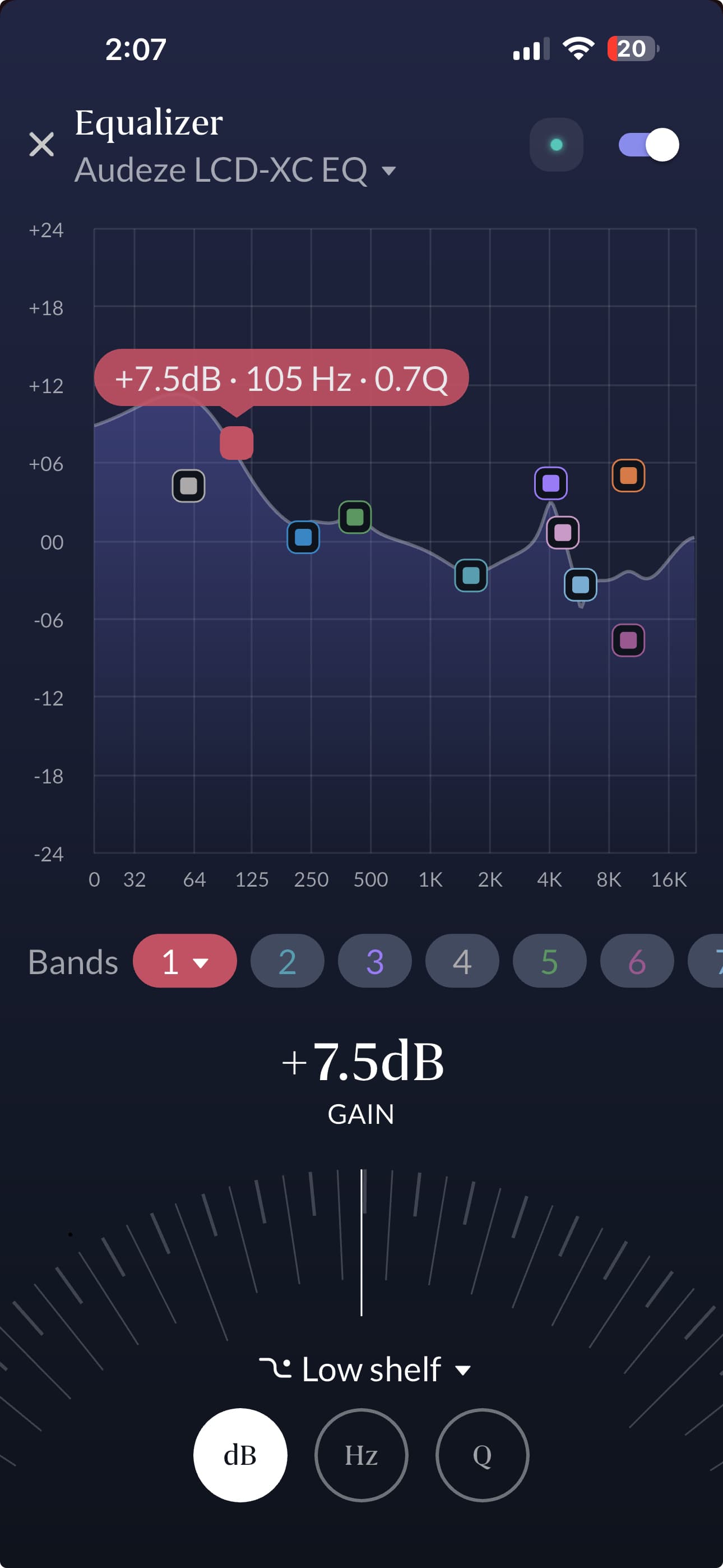 How do I approximate the preset for the LCD X 2021 headphones mentioned ...